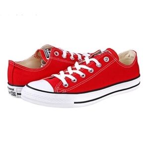 Converse Red Unisex Chuck Taylor All Star womens size 6